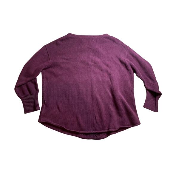Chaps Burgundy Sweater - Size 2X ** - Picture 2 of 7